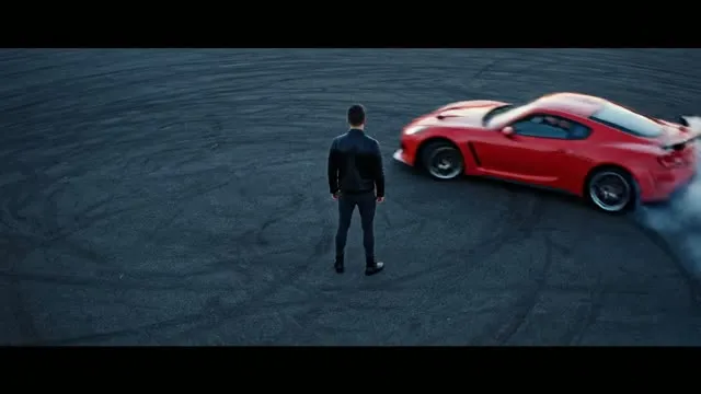 Sports Car Drifting Circle