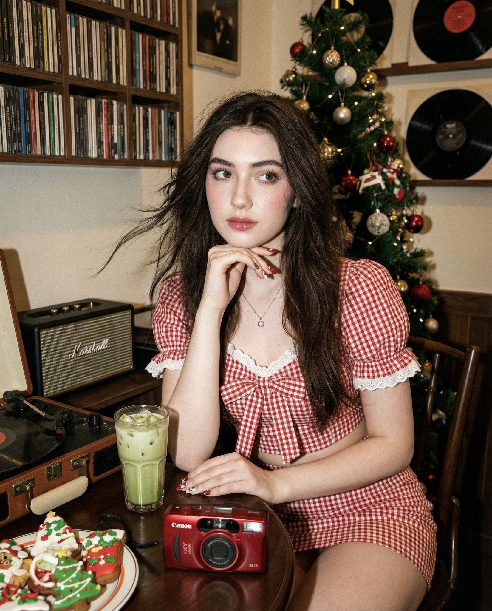 Y2K Digital Camera Portrait